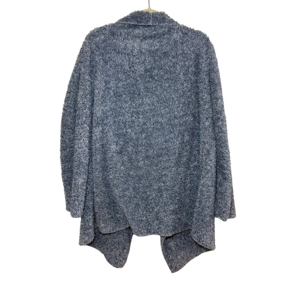 Soft Surroundings HUGS ultra soft cardigan jacket teddy/soft/ ice blue - Picture 4 of 9